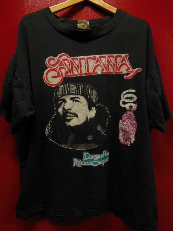 90S US古着 ビンテージ 1996 SANTANA サンタナ バンド ツアー Tシャツ