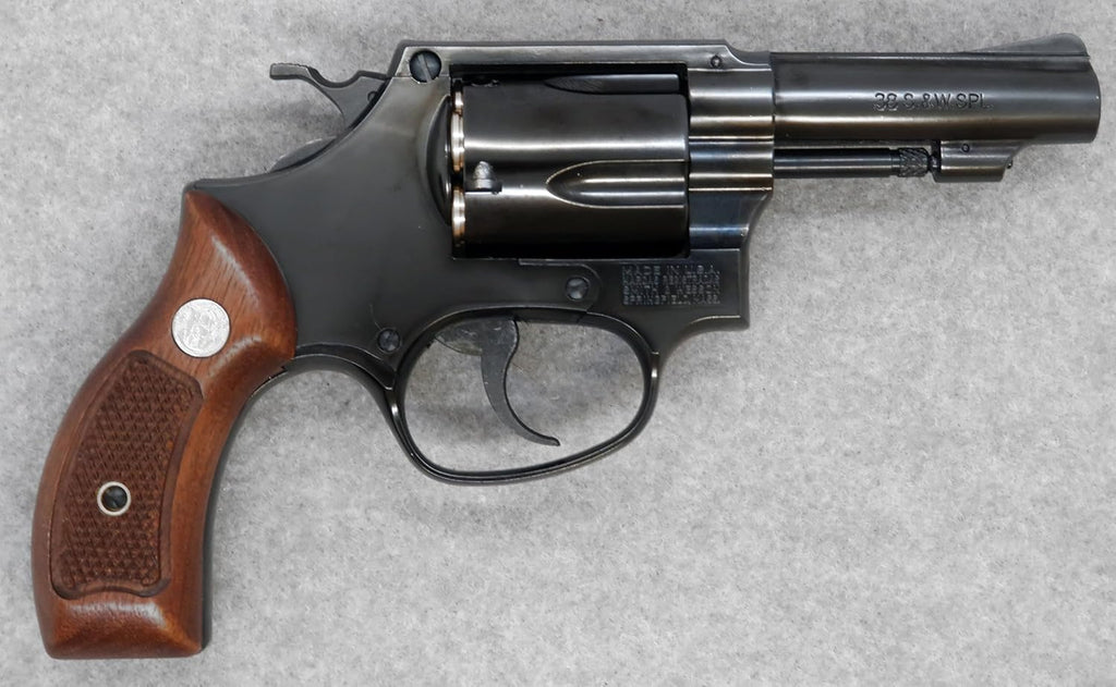 マルシン】S&W M36 3インチ 木製サービスグリップ 6mmBB Xカート式ガス