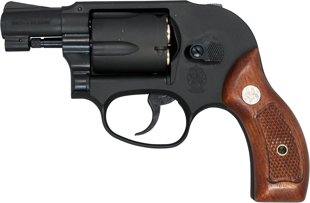 マルシン】S&W M49 木製サービスグリップ 6mmBB Xカート式ガス