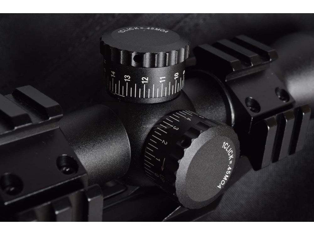 SIGHTRON JAPAN】TR-X 1.25-4.5x24 IR CQB 実銃対応ライフルスコープ