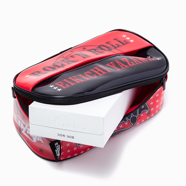 ティッシュカバー(ロゴ)レッド・ブラック｜DIAMOND MOON通信販売｜矢沢