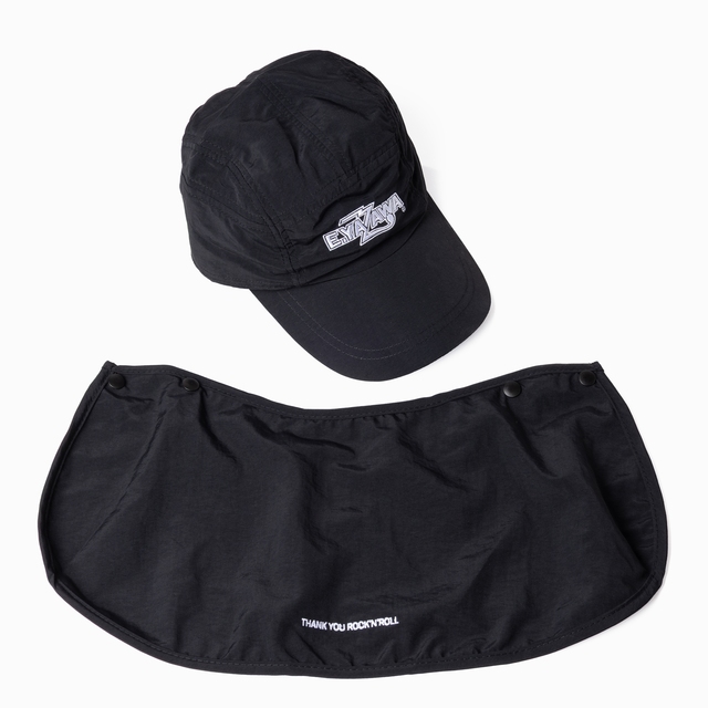 シェードキャップ(ロゴ)ブラック｜DIAMOND MOON通信販売｜矢沢永吉公式