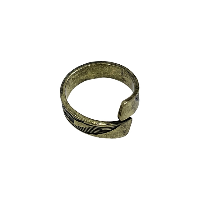 フリーサイズリング(羽ロゴ)アンティーク｜DIAMOND MOON通信販売｜矢沢