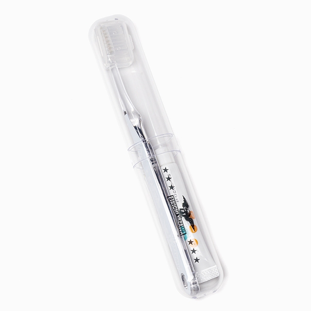 歯ブラシセット(ワシロゴ)ブラック｜DIAMOND MOON通信販売｜矢沢永吉