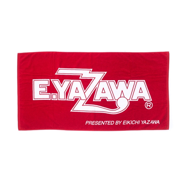 ジュニアビーチタオル(ロゴ)レッド/ホワイト｜DIAMOND MOON通信販売