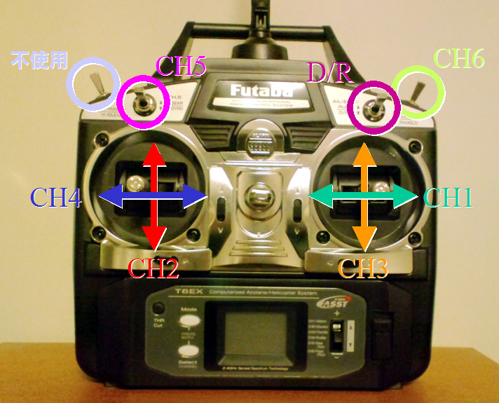 □6チャンネルスティックプロポ『6EX-2.4GHz』導入！ | RC Rock