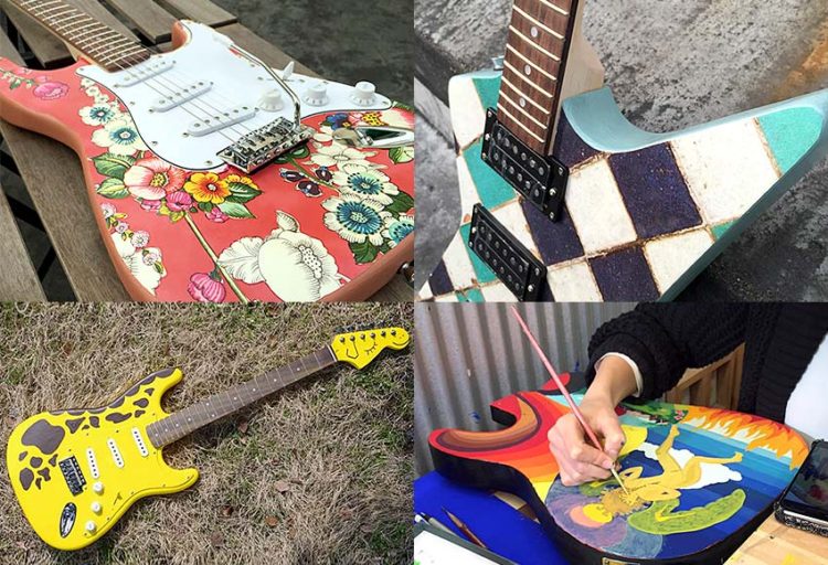 販売終了）テレキャスターTYPEキット(ホワイトアッシュボディ×ローズ指