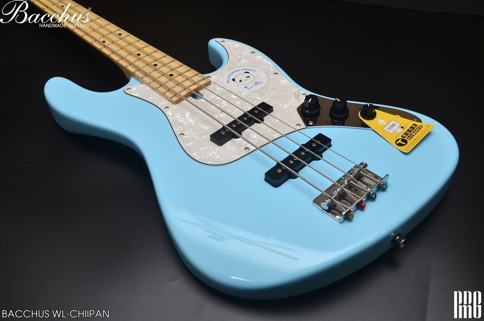 Bacchus WL-Chiipan 動漫Bass美少女【ちいぱんchiipan】簽名琴– 搖滾