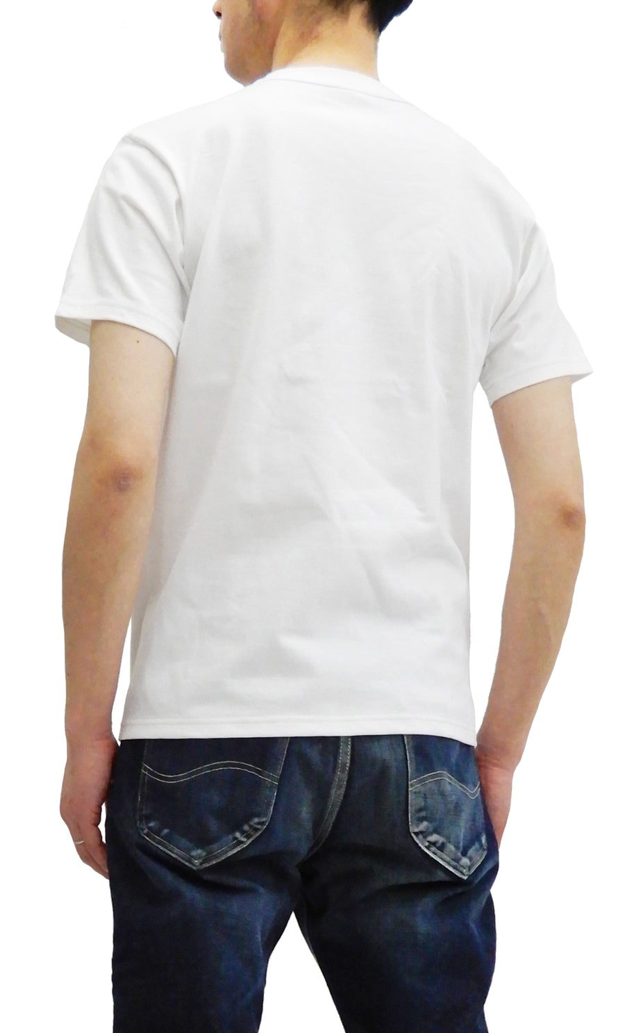 Whitesville 2-Pack T-shirts Men's Plain Short Sleeve Loopwheeled