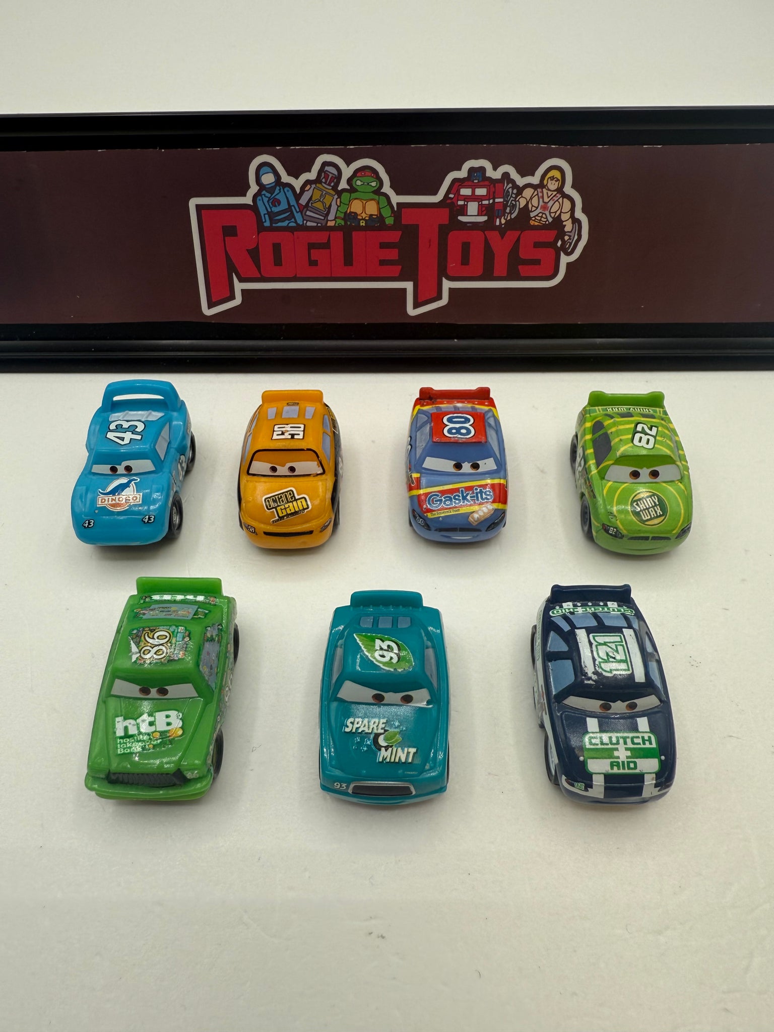 Mattel Disney•Pixar Cars Micro Drifters Set of 7| Rogue Toys