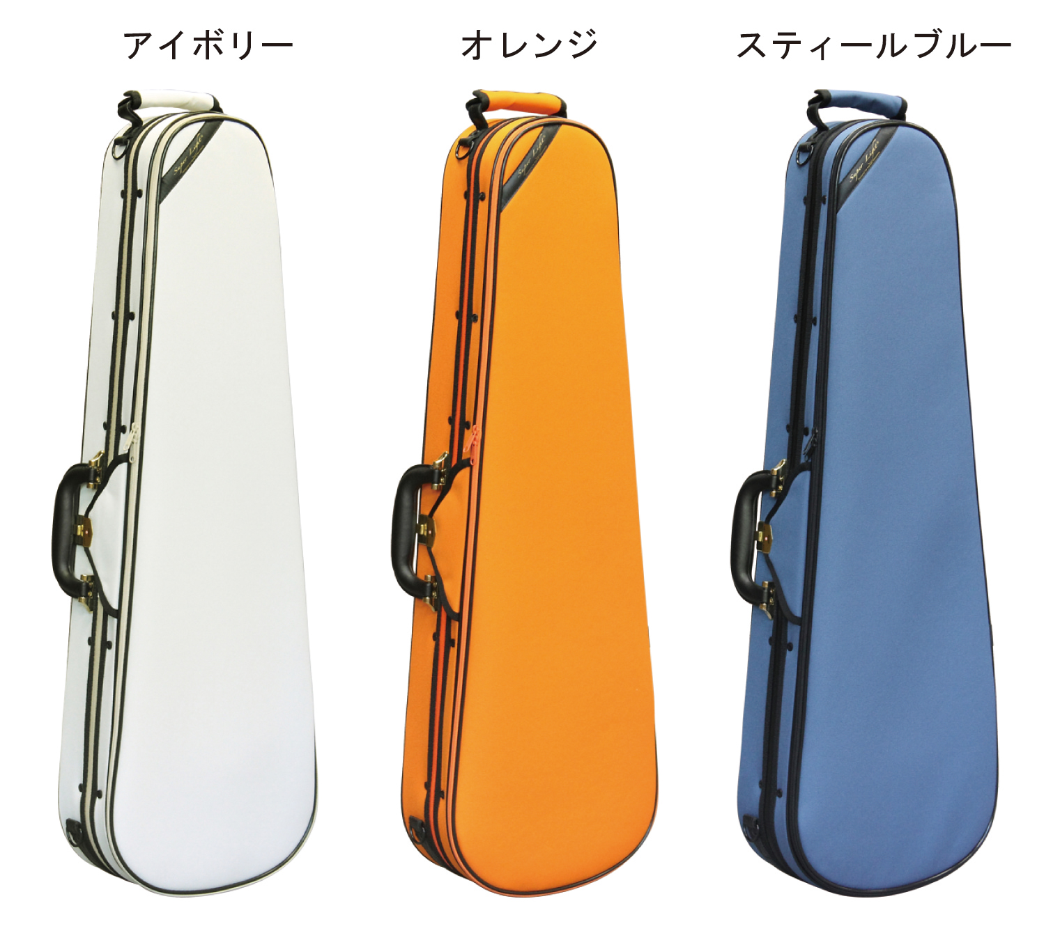 スーパーライト 三角バイオリン／ビオラケース | ギター・バイオリン