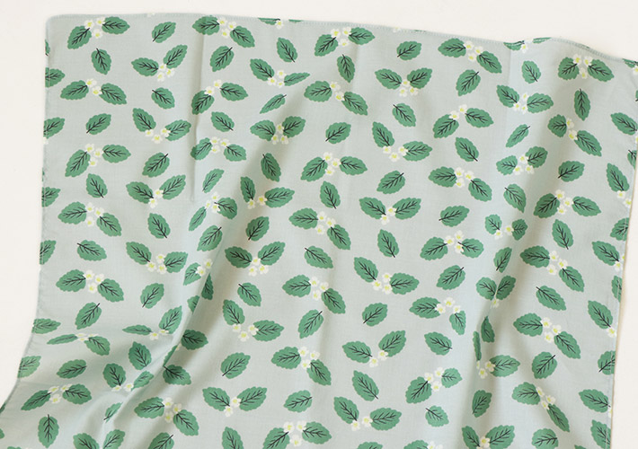 Tomotake] 綿ローンハンカチ メリッサ | 森の8カテン rolca_shop