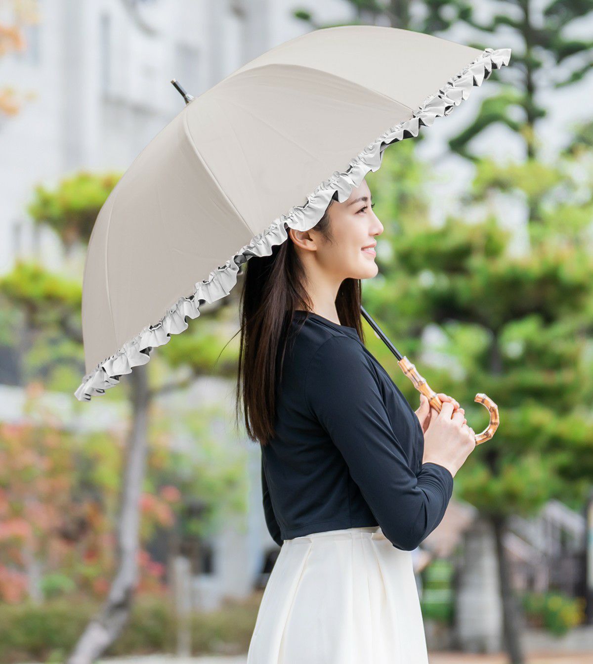 ミドル | 長傘 (55cm) | 芦屋ロサブラン