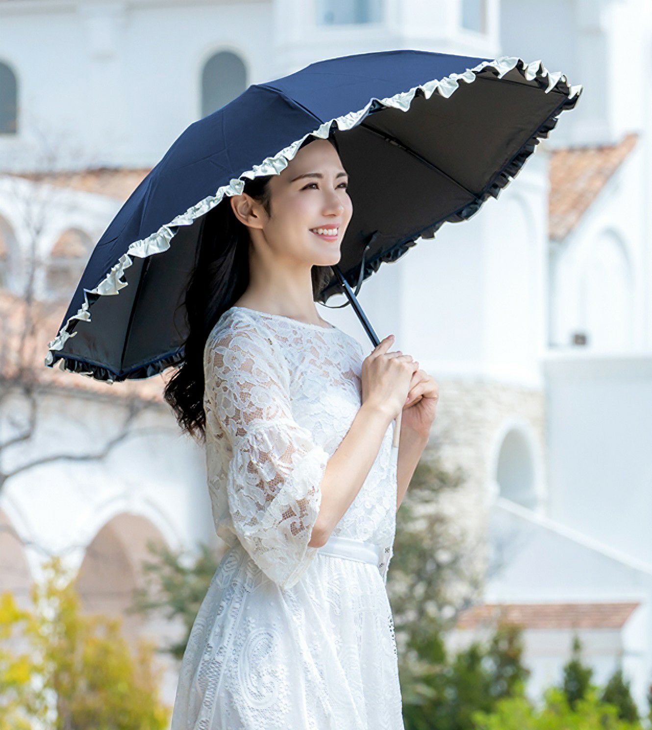 3段 | 折りたたみ日傘 (50cm) | 芦屋ロサブラン