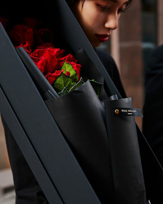 ベストウィッシュ(L12)/ブライトレッド | ローズギャラリー銀座