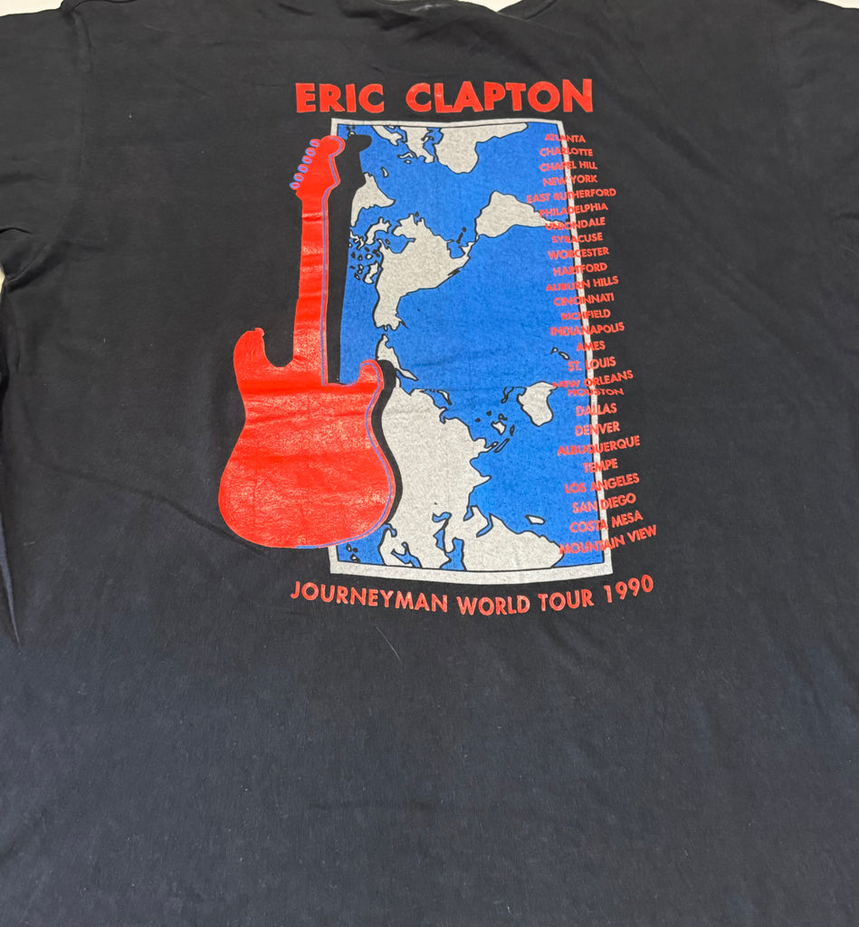 Vintage 90s Eric Clapton Tour T-shirt (L-XL) – Route 66 Sydney