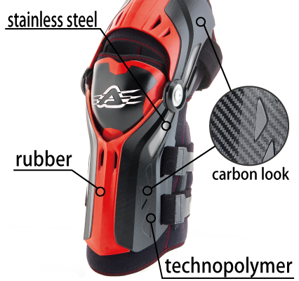 AC-22114 ACERBIS GORILLA ニーガード | ラフ＆ロード