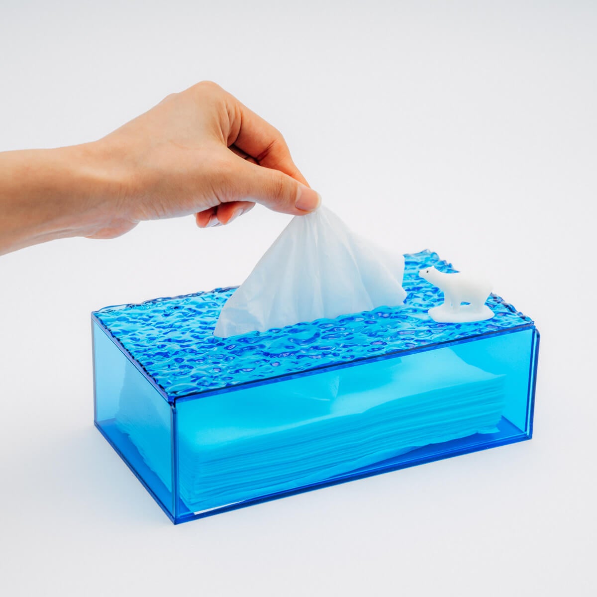 氷山になるティッシュケース | ミチル＆ほぼ日 架空が実在する雑貨店