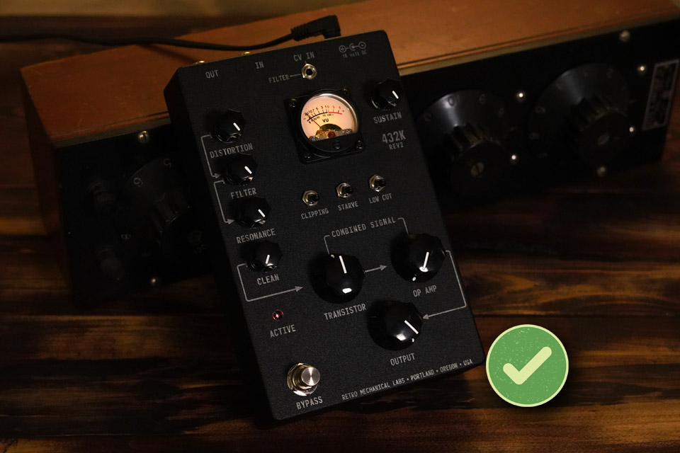 432k Rev2.1 Distortion – Retro Mechanical Labs