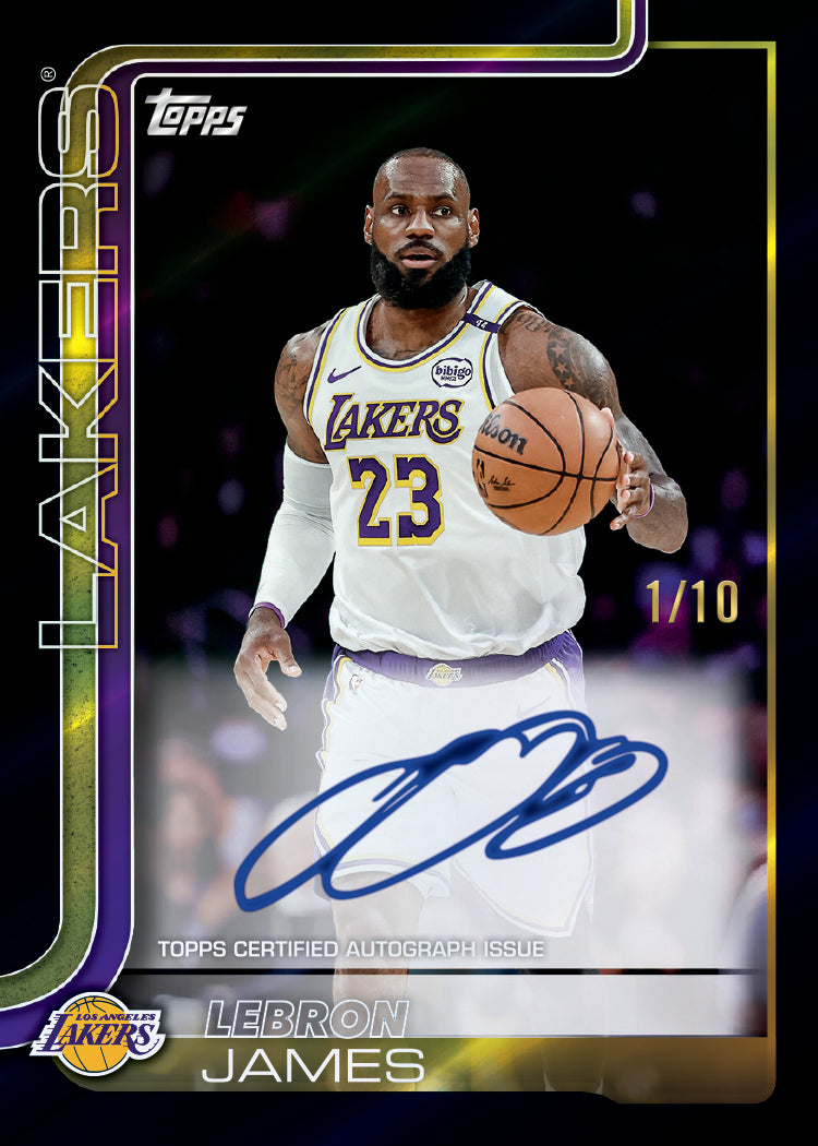 2025-26 Topps Basketball Jumbo Box – Autographs, SSPs & 300-Card