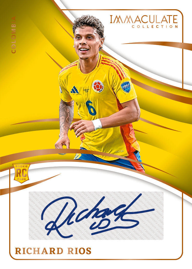 2024-25 Panini Immaculate Soccer Hobby Box - 5 Autographs