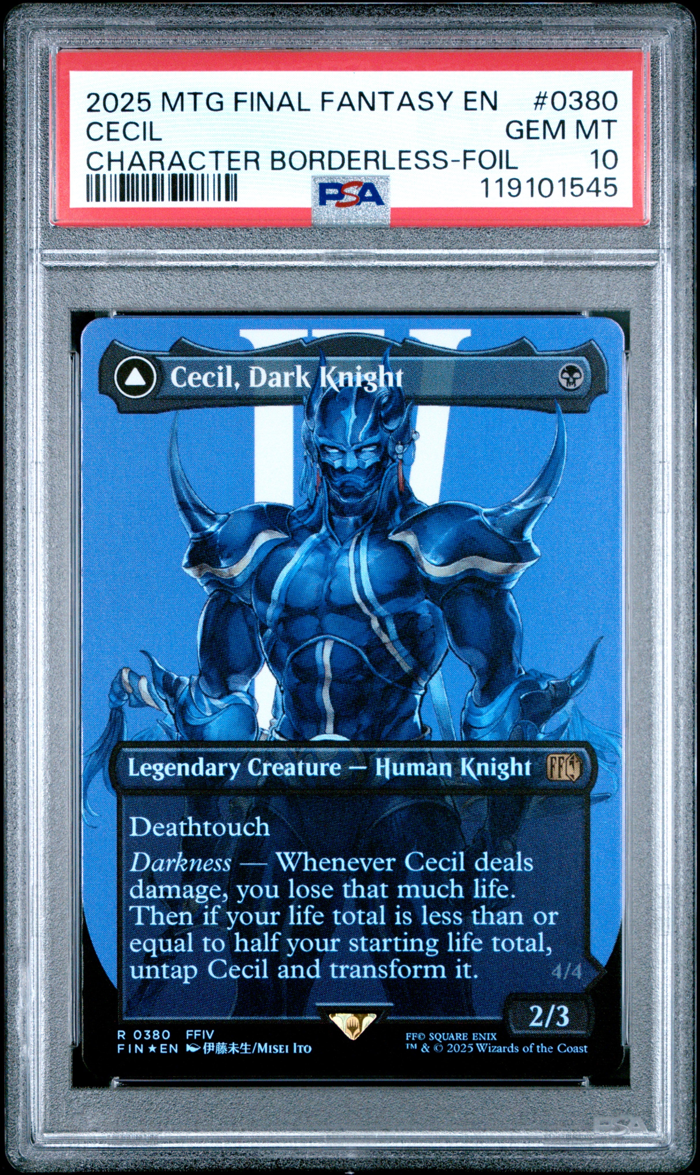 2025 MTG Final Fantasy Cecil, Dark Knight #0380 – Character