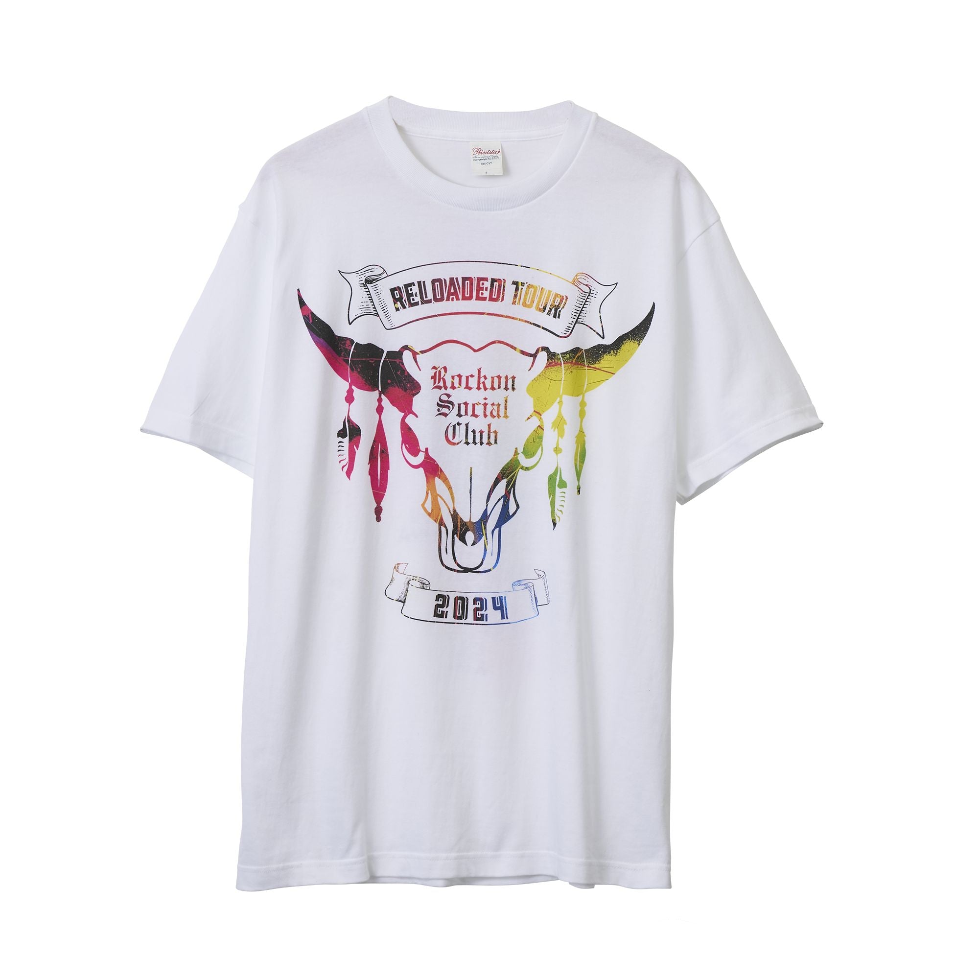 レインボーツアーTシャツ（ホワイト） – Rockon Social Club | NARITA