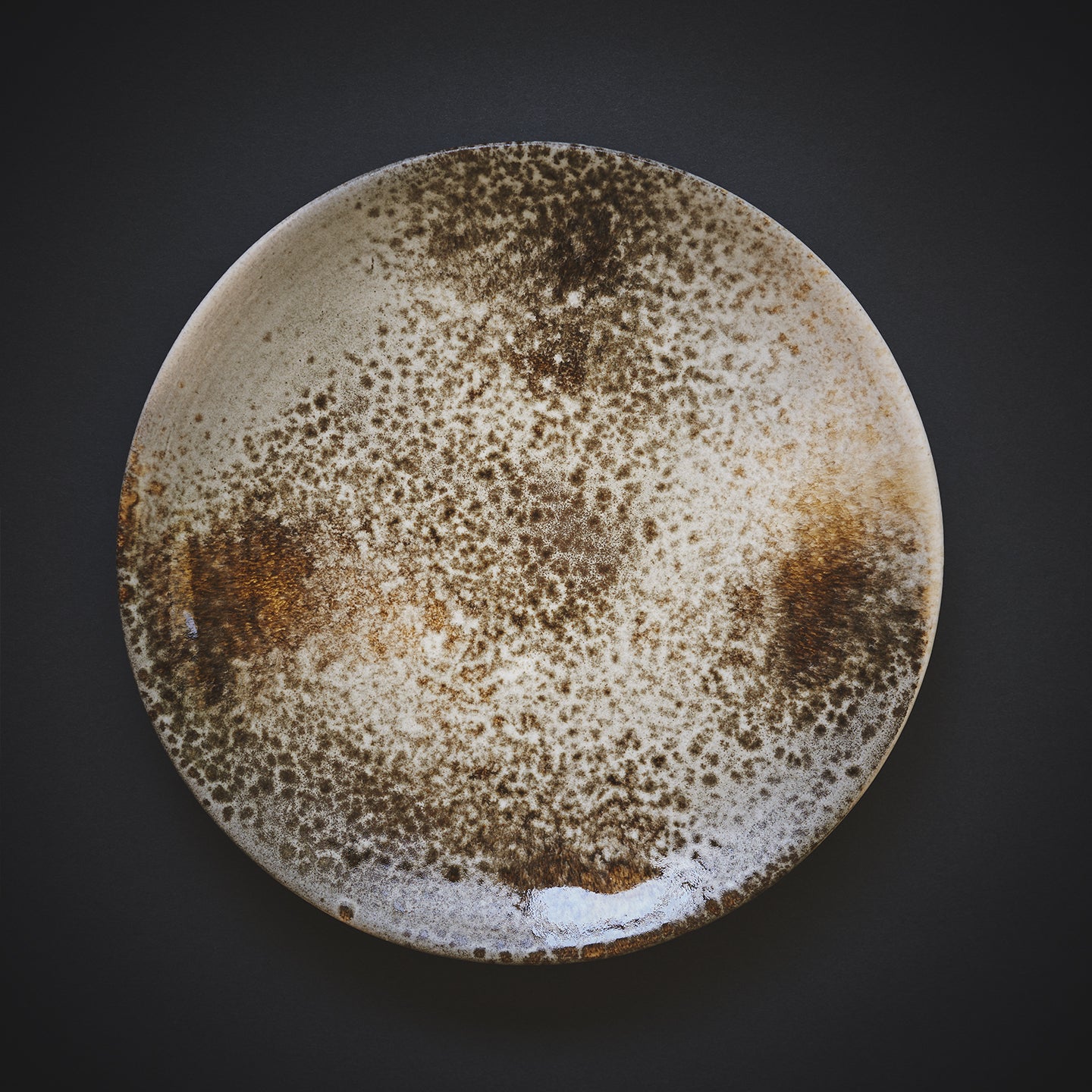 Hand Glazed Ceramic Salad Plate | White Plates & Classic