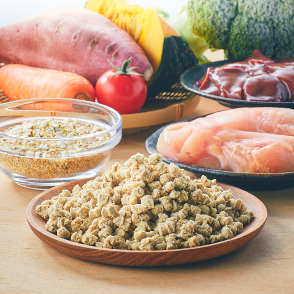 桜姫鶏＆シリアル・五穀（成犬用） - 手作りドッグフードのお店「ラン