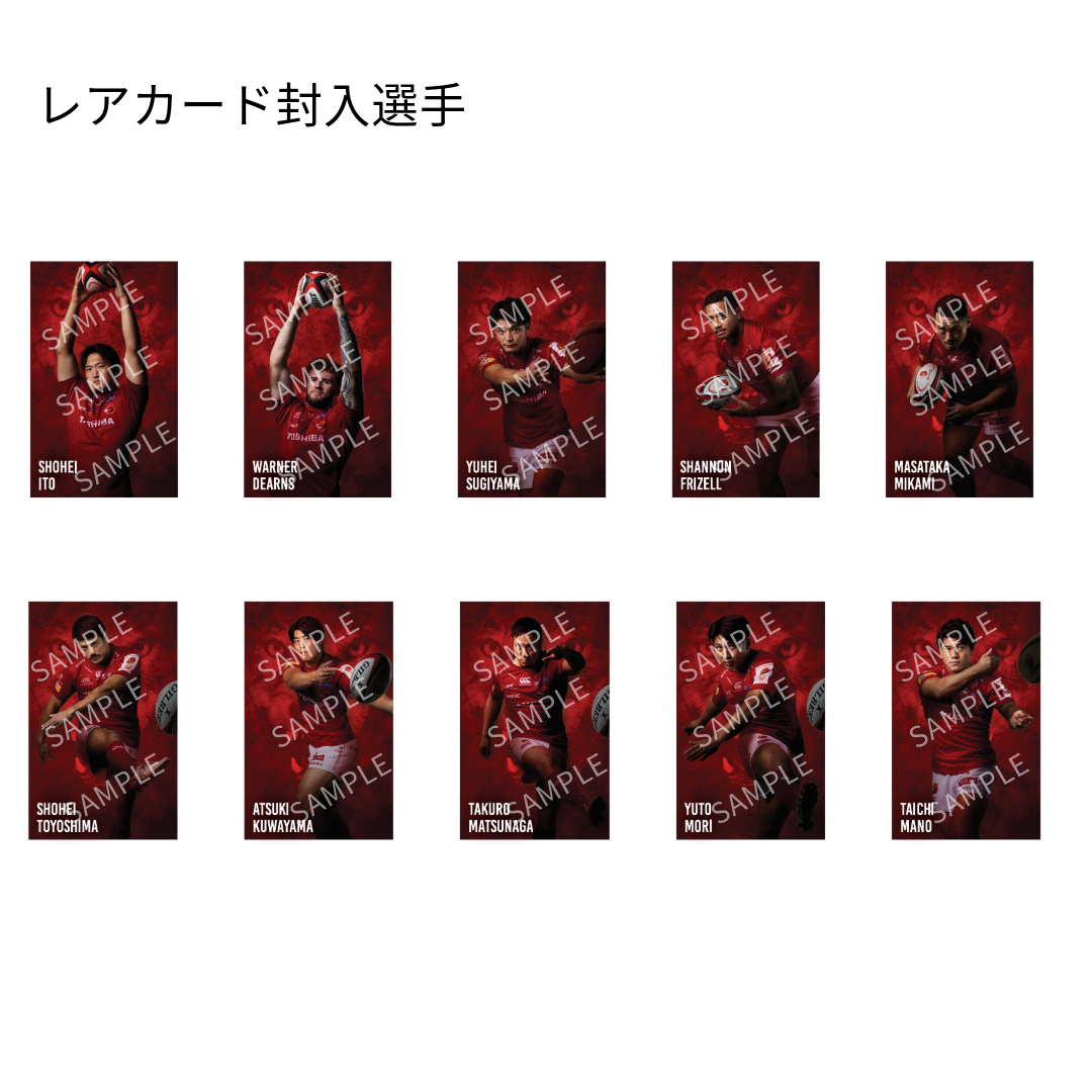 RUGBY FREAKS / 選手トレーディングカード（3枚入り） / 世界・日本の