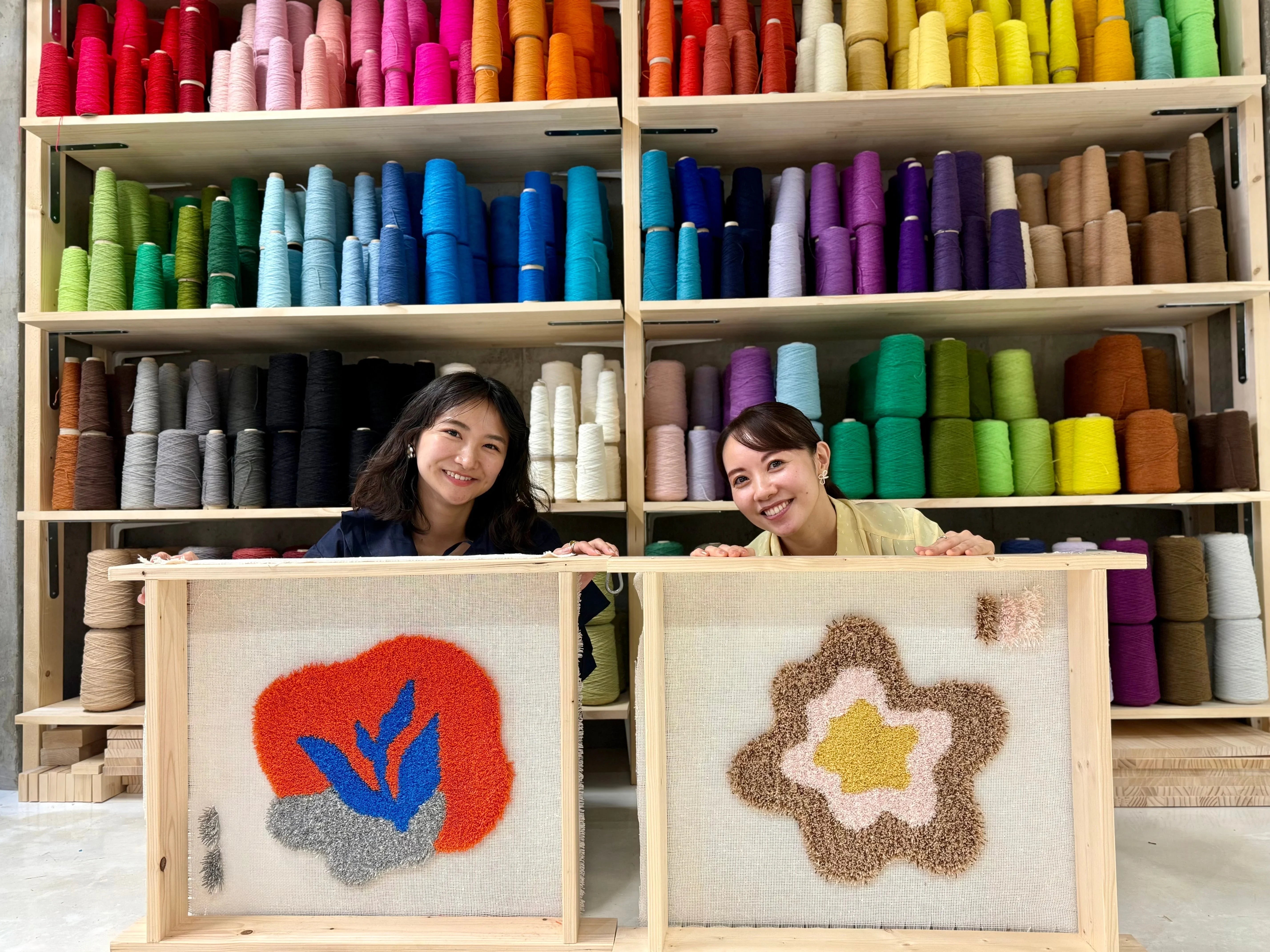 大阪タフティング体験｜RUGMATAG北堀江チェア＆アートラグコース