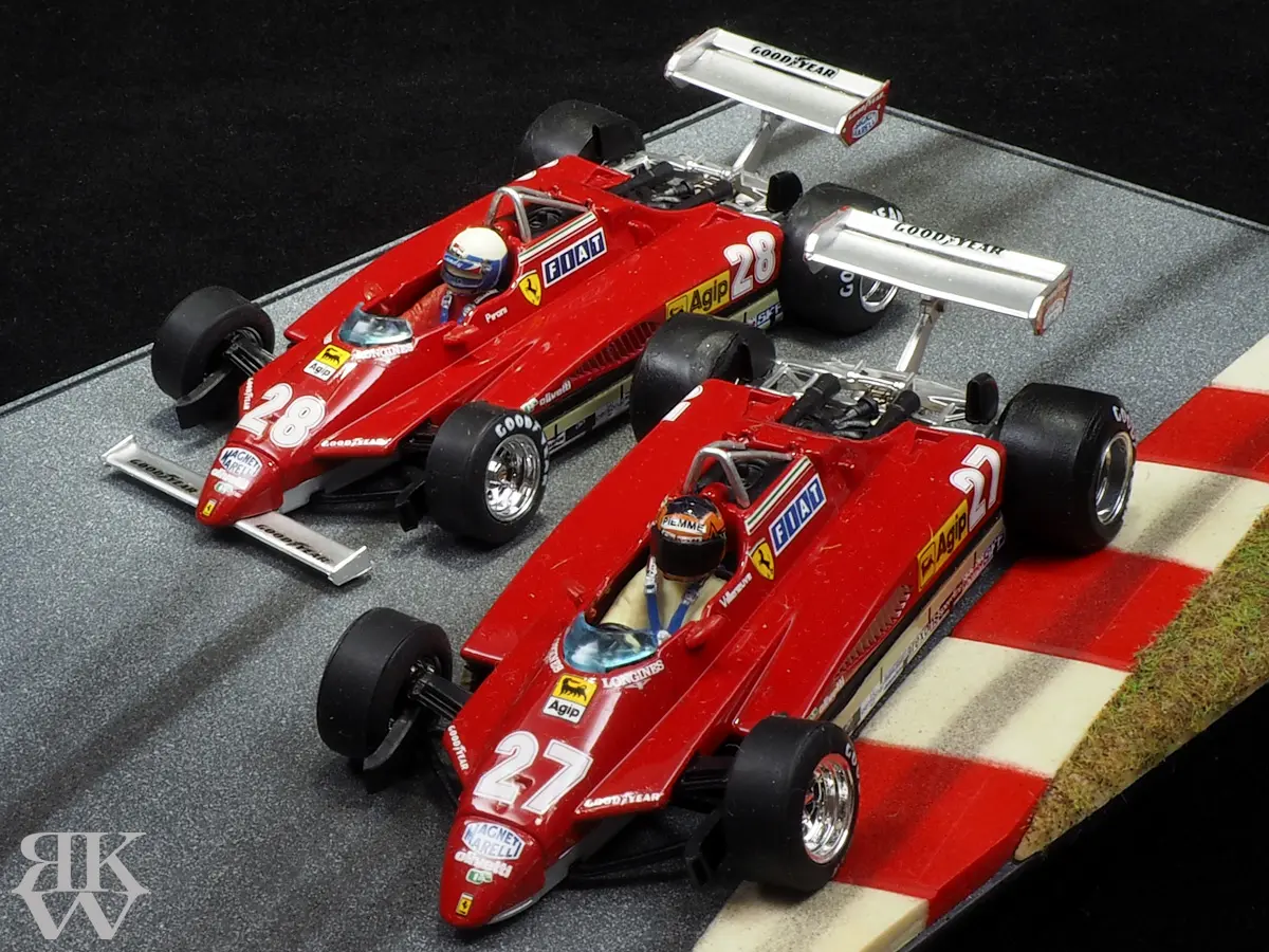 ブルム 1/43 フェラーリ 126C2 サンマリノG.P. ジル & ディディエ