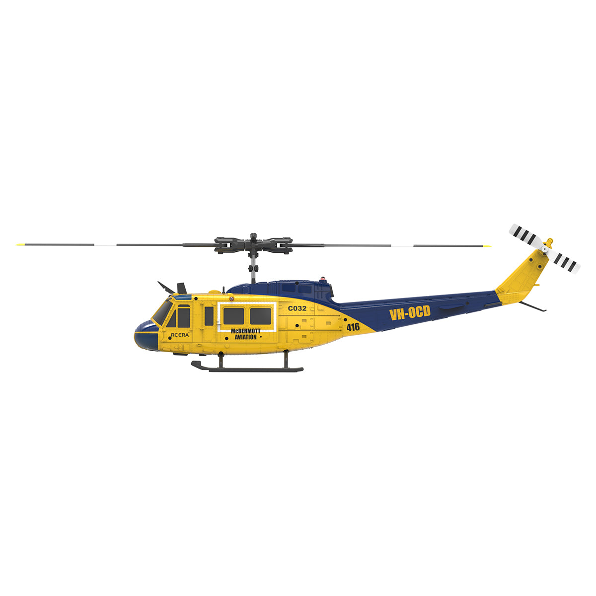 C032 1/48 Scale UH-1 Huey 2.4G 6CH Flybarless RC Helicopter | RTRhobby