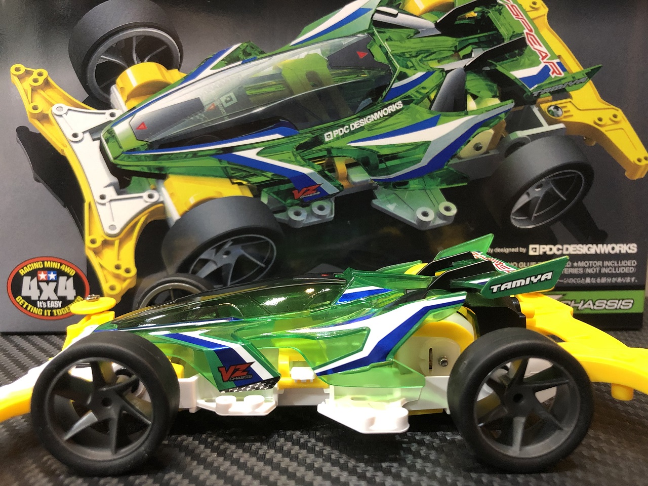 ミニ四駆】レイスピアーのボディを塗装してみた【5つの手順】 | QUAD