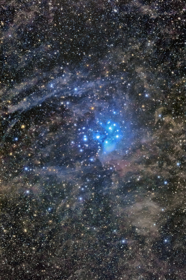 M45 周囲に広がる分子雲 | デジタル一眼レフカメラ | 天体写真の世界