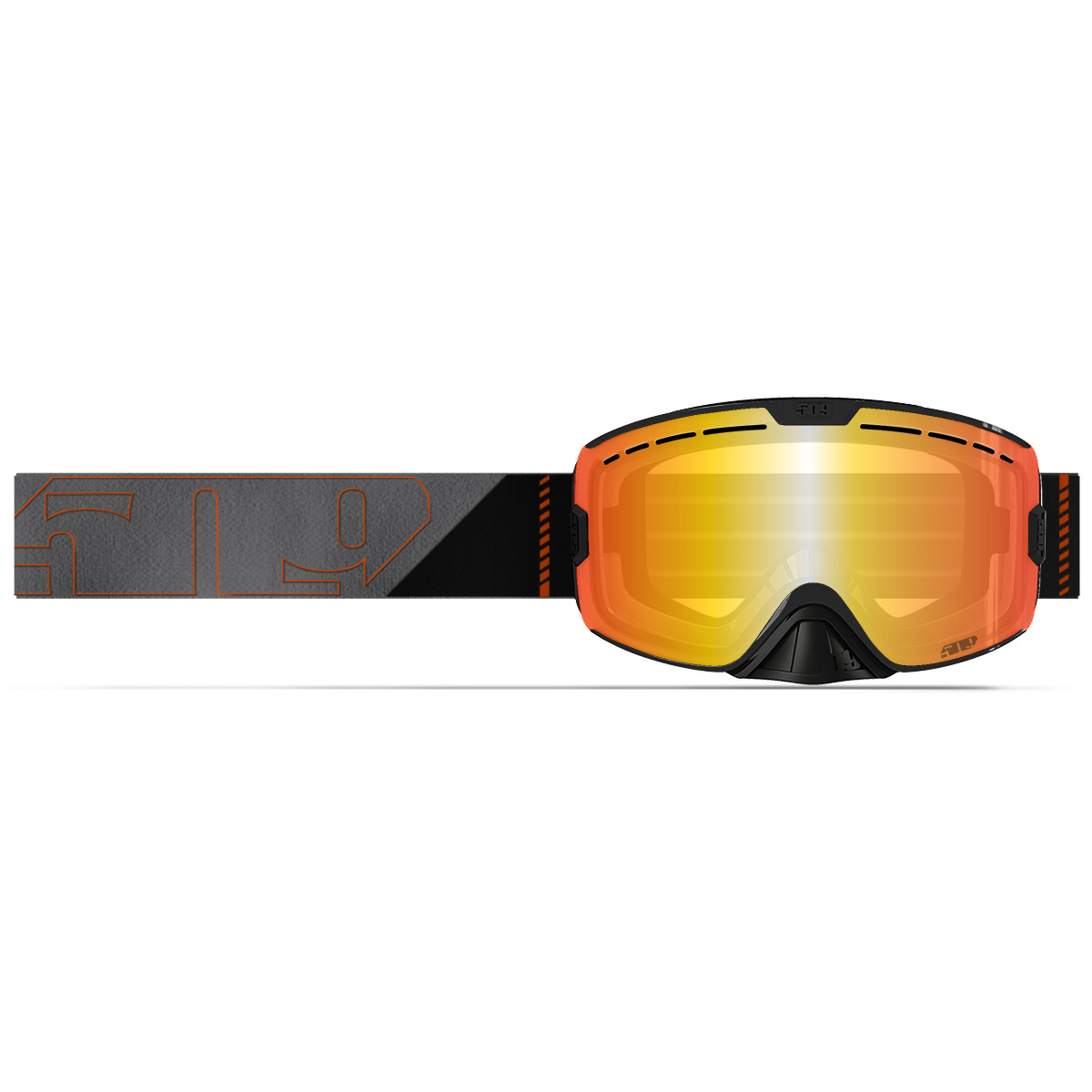 509 KINGPIN ORANGE POP - FIRE MIRROR LT ROSE HCS TINT - RX Goggles