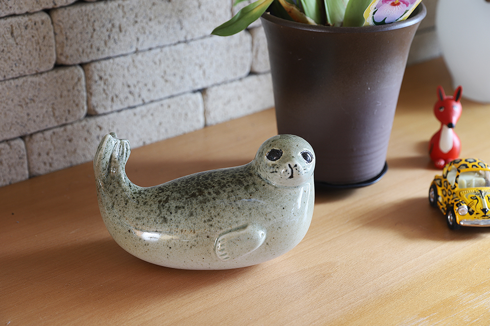 リサ・ラーソンオブジェ WWFシリーズ／アザラシ (ヴィンテージ)｜北欧