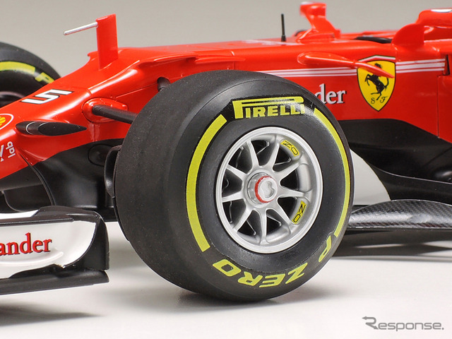 タミヤ、フェラーリSF70H 1/20スケールモデルを発売…2017年F1開幕戦