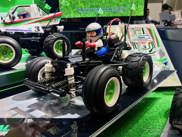 電動RCバギー、タミヤ『グラスホッパー』コミカル仕様を発売へ…走って