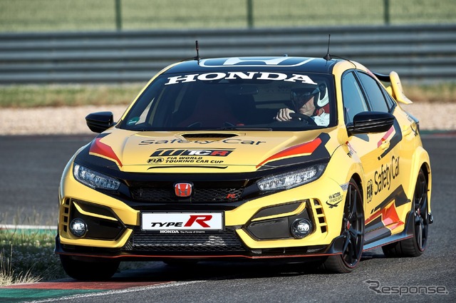 WTCR】ホンダ シビックタイプR、公式セーフティカーに…世界ツーリング