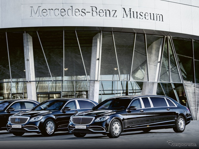 メルセデスマイバッハ Sクラス に防弾仕様車、強固な保護性能を追求