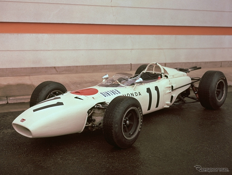 ホンダF1】初優勝の1965年「RA272」が歴史遺産車に…日本自動車殿堂