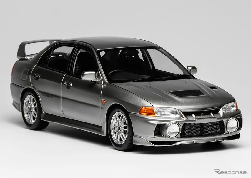 ランエボIV』を18分の1ダイキャストミニカーで精巧再現、開閉機構付き