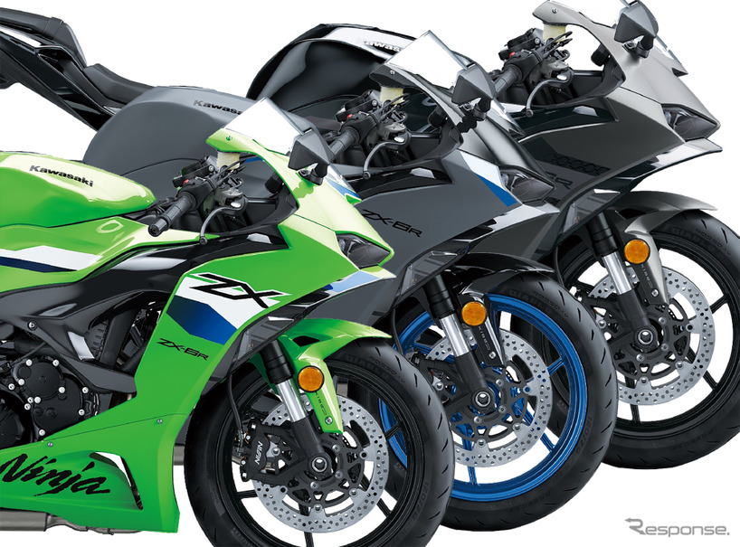 カワサキ『Ninja ZX-6R』2026年モデルの新カラーにバイクファン注目