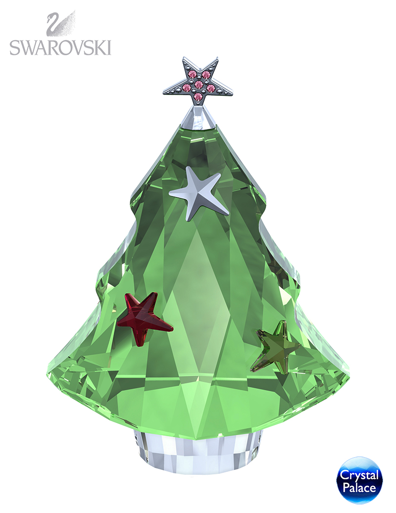 Swarovski Christmas Tree, Chrysolite