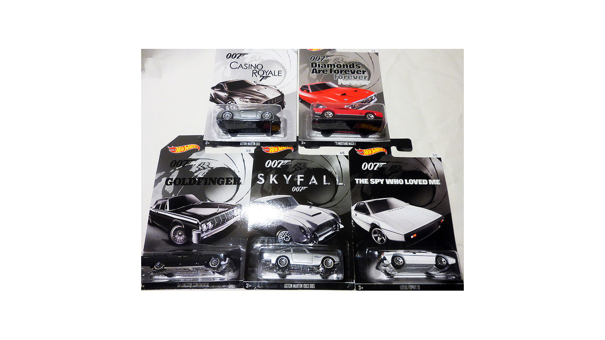 コンビニ限定「007ボンドカー」5車種、ディティール確認［写真蔵