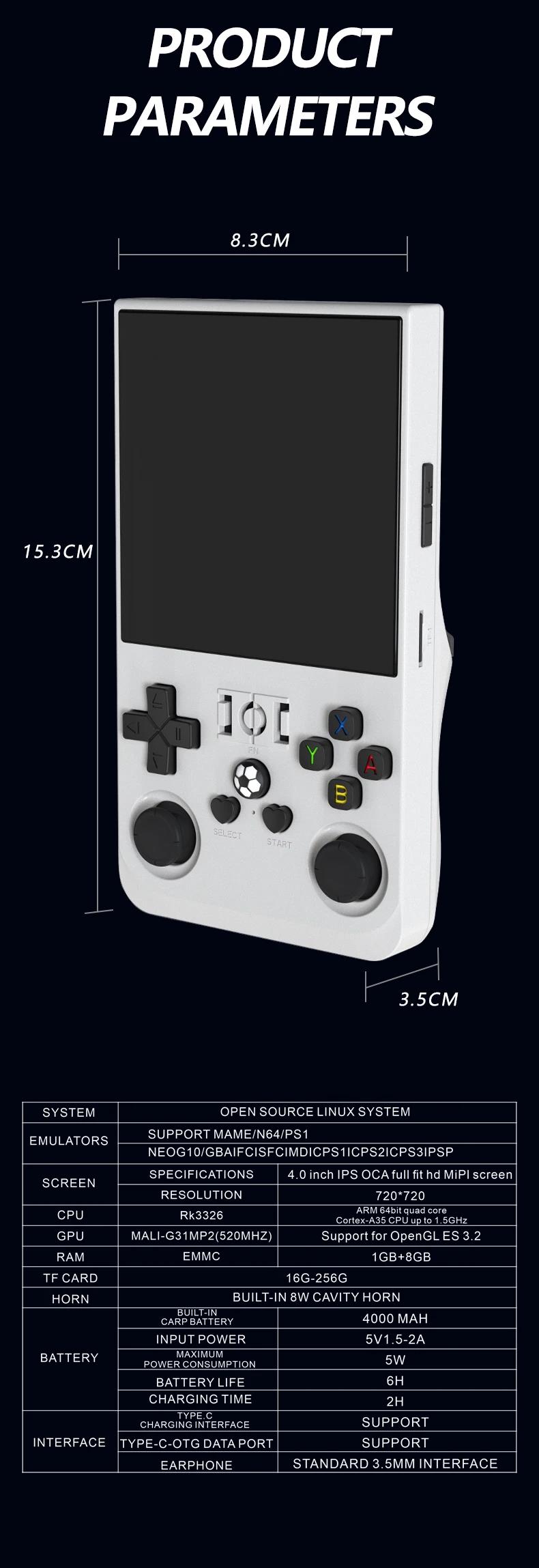 Retro Handheld Game Console - Open Source XGB35 System