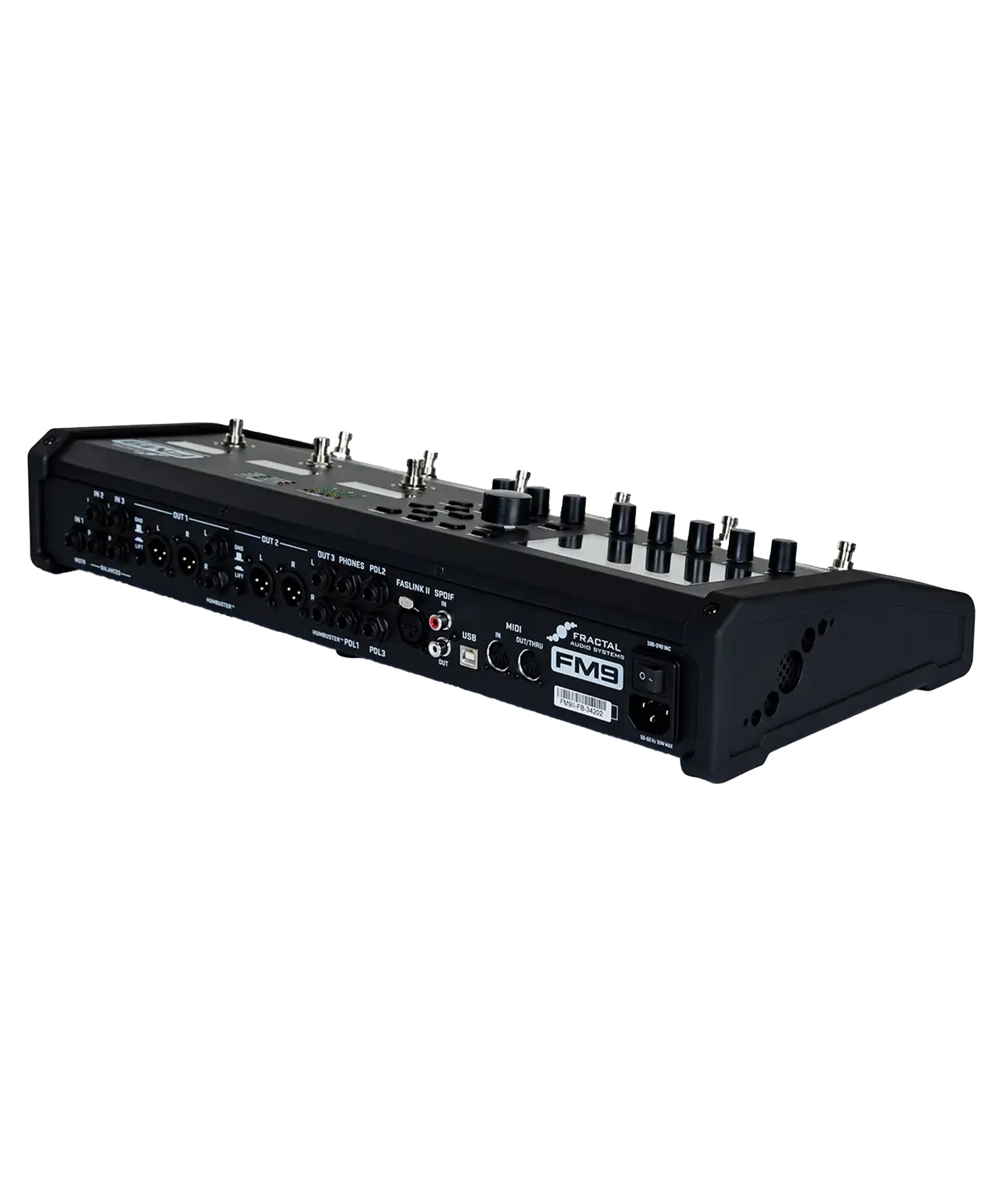 Fractal FM9 MKII Turbo Multi-Effects Pedal - Professional Guitar