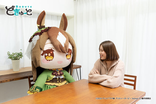 で、デカすぎる！「ウマ娘」キタサンブラック、サトノダイヤモンドが