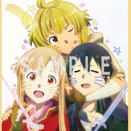 劇場版 SAO 冥き夕闇のスケルツォ」来場者特典はミニ色紙風ポート